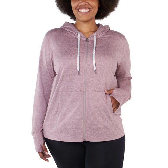 Kirkland Signature Ladies' Lightweight Full-Zip Hoodie - Picture 7 of 9